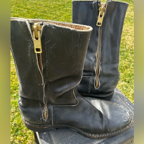 Men’s PROBST’S boots black side zip size - 9 - Picture 3 of 5